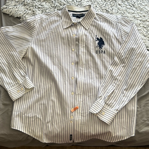 Men’s US POLO ASSASSIN button up - Picture 1 of 5